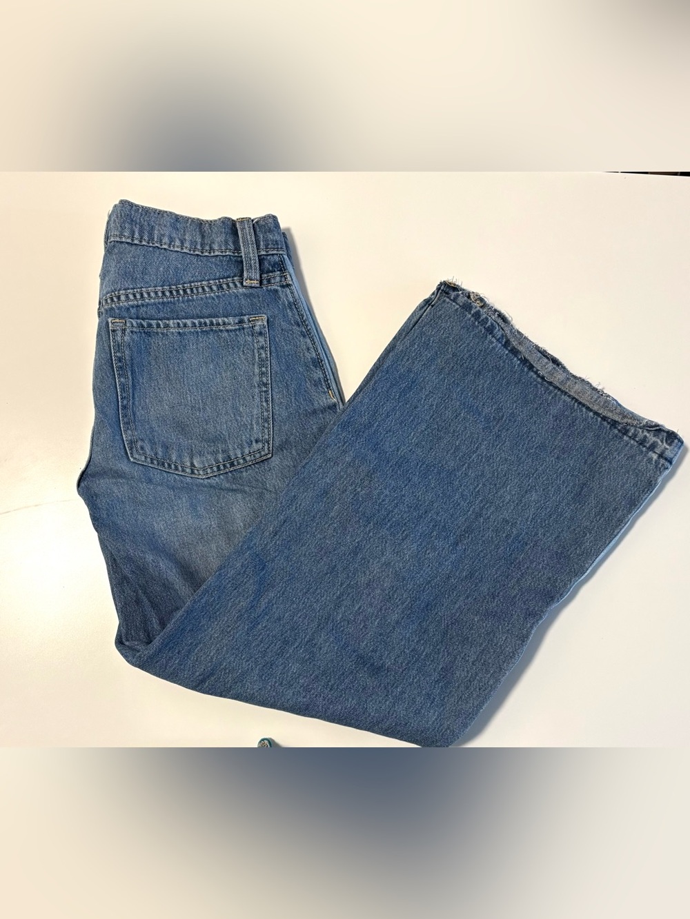 Old Navy Girl Relaxed Blue Denim Jeans